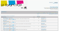 Desktop Screenshot of forum.popmyshop.fr