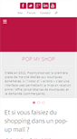 Mobile Screenshot of blog.popmyshop.fr